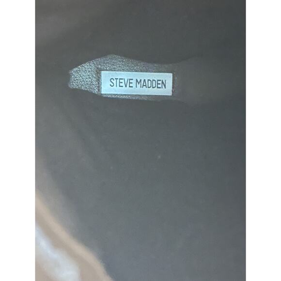 Steve Madden The Gaige Leather Riding Boots - Brown - Size 8 Chic Fall Style - Picture 11 of 12